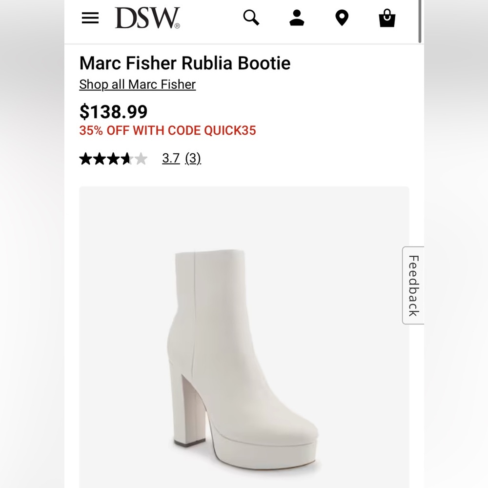 Marc Fisher Rublia Platform Boot